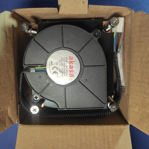 Akasa 1u Low Profile Cooler for LGA775/LGA115x New