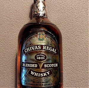 CHIVAS REGAL 12 ετών. Μπουκάλι γνήσιο του 1968 με σφραγίδα...!!