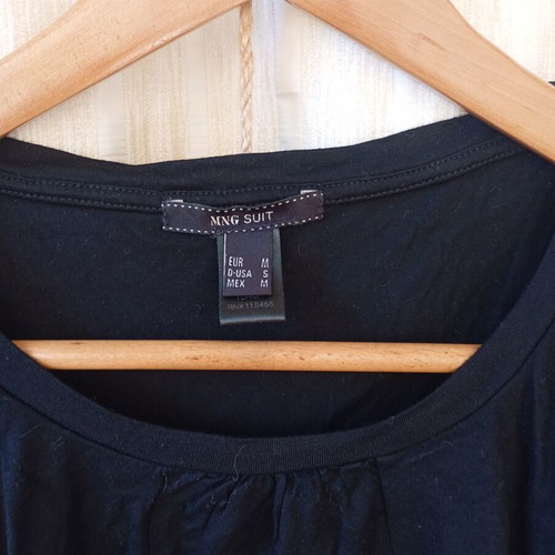 Mango Office Blouse black, like new, size M