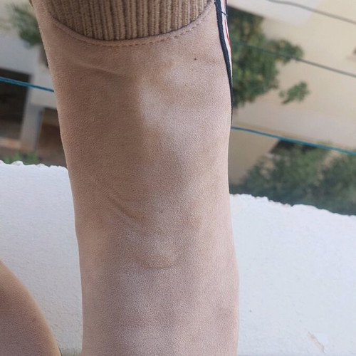Beige low boots new size 37 Nikki Me