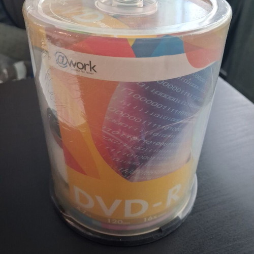 DVD-R discs new, pack of 100 @Work