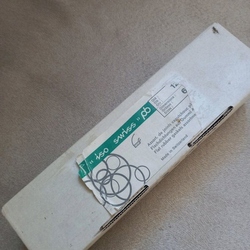 Flat gasket for watch new, set of 2, Iso Swiss