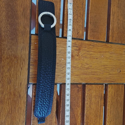 Dyrberg Kern leather bracelet black, like new