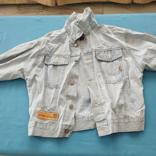 Silvio Explorer kids denim jacket like new, size 6 / 122cm