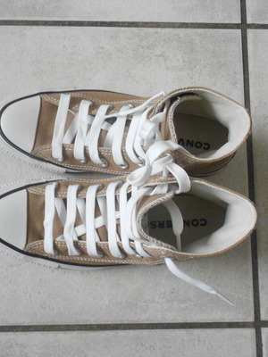 Converse All Star brown ankle shoes like new, size 37