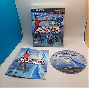 Sony playstation 3 ( ps3 ) Sports champions κομπλέ με manual ( πληρες ) PS3 Game Playstation used