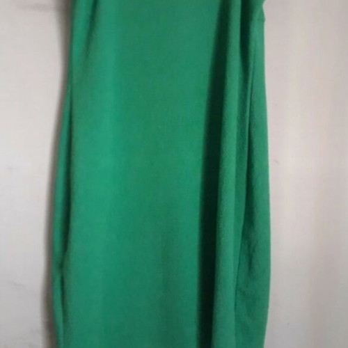 H&M dress green like new, sizes M and L