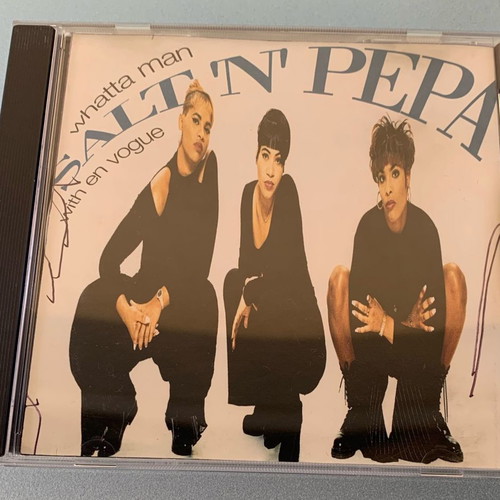 Salt 'n' Pepa with En Vogue Whatta Man 4-trk CD single used