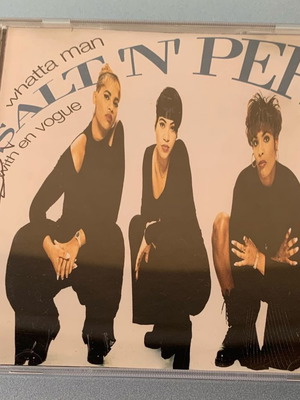 Salt 'n' Pepa with En Vogue Whatta Man 4-trk CD single used