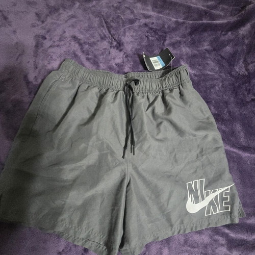 Nike Logo 5'' Volley Shorts iron gray size M