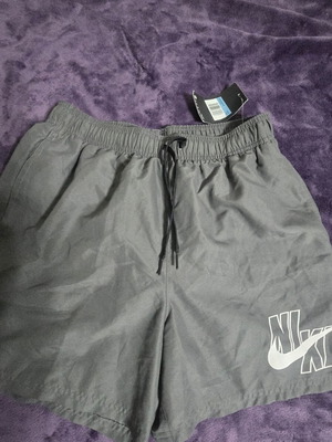 Nike Logo 5'' Volley Shorts iron gray size M