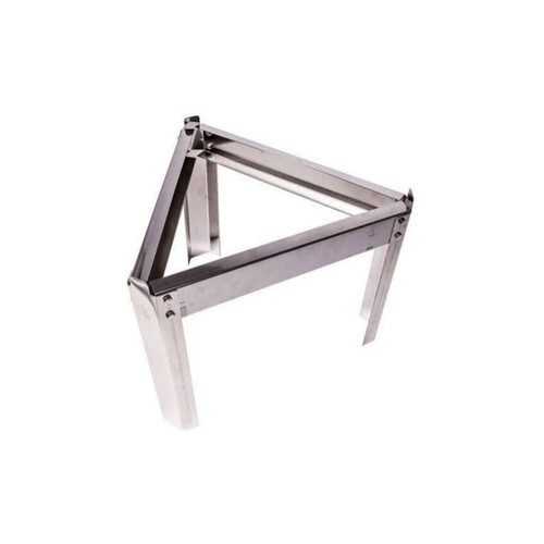 Stainless steel 50-liter container with tap and support base