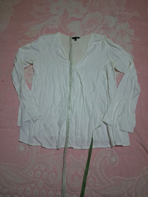 Massimo Dutti blouse white used, size M