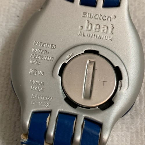 Swatch ρολόι unisex, πολύχρωμο