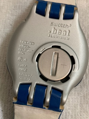 Swatch ρολόι unisex, πολύχρωμο