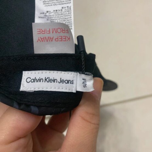 Calvin Klein hat, authentic, black and grey