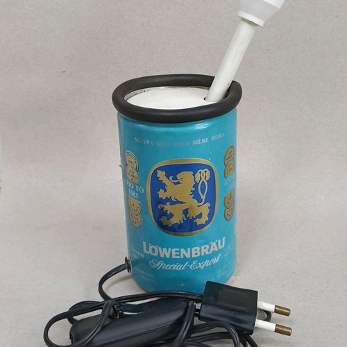 Lowenbrau beer promotional lamp old functional