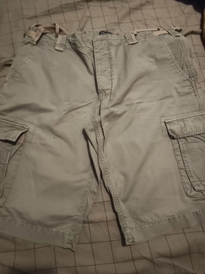 Bermuda shorts used size 34 beige