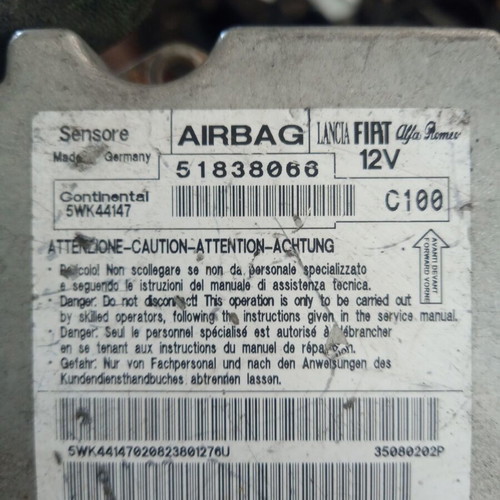 Airbag module Fiat Grande Punto 2005-2012 51838066