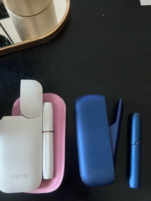 Συσκευές IQOS μεταχειρισμένες, πακέτο 2, με ροζ θήκη