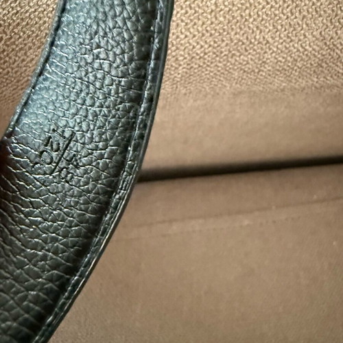 GG Belt like new, black, size 120