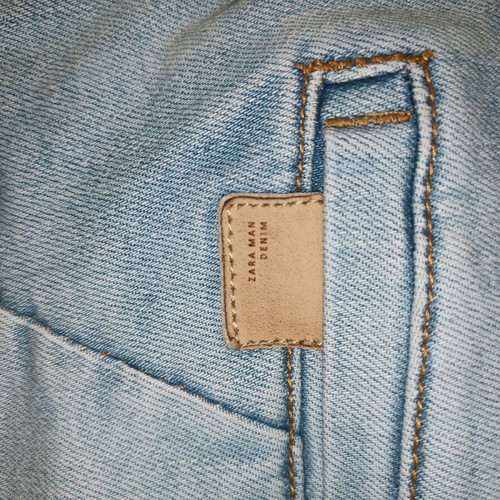 Zara men's bermuda shorts used, size 42, blue