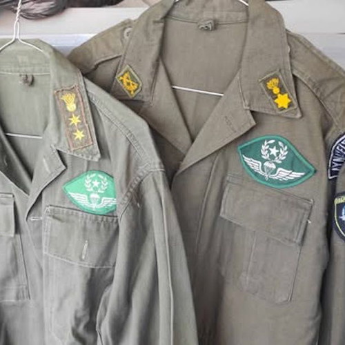 Military uniforms used, pack of 9 pieces