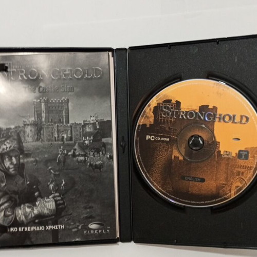 Stronghold PC game like new, action adventure strategy