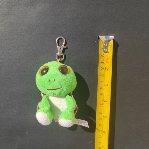 Ty Beanie Boos Turbo turtle plush keychain