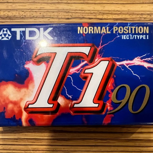 TDK 90-minute Type I Normal Position audio cassette, pack of four, new
