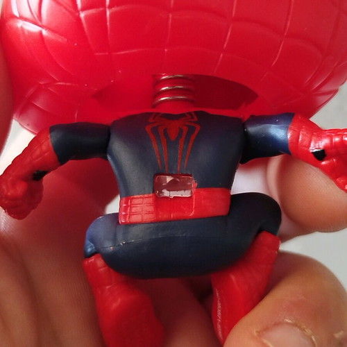 Funko Pop Marvel Spider-Man μεταχειρισμένο, με σπασμένη βάση