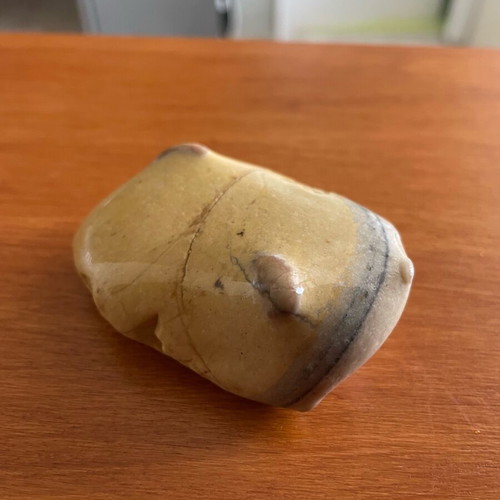 Sandstone natural sedimentary rock new with layers