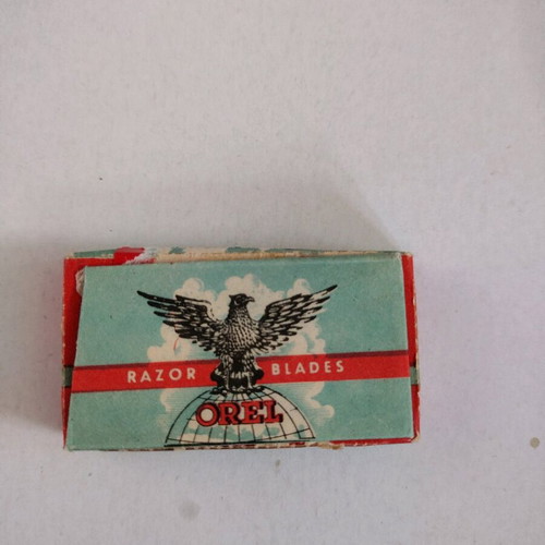 Orel razor blades 1941-1944, new, pack of 10, Germany