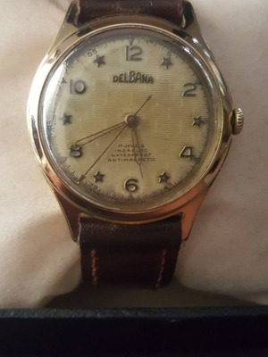 vintage watch delbana