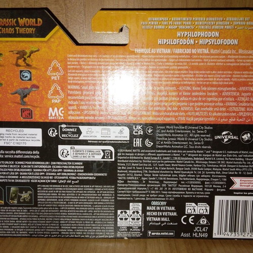 Jurassic World 2025 Chaos Theory Hypsilophodon figure new