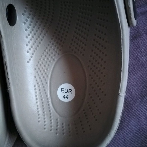 Men's clogs new, beige, size 44