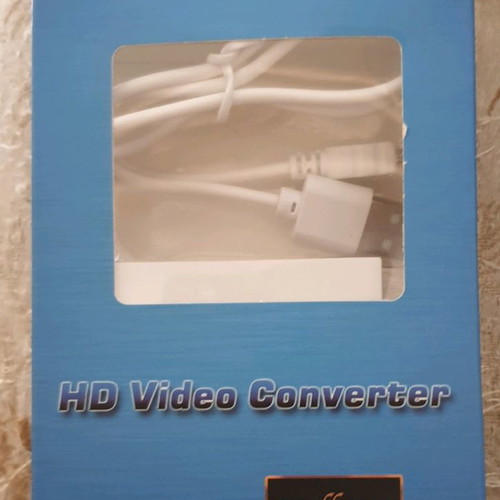 VGA to HDMI converter new with 3.5mm audio input