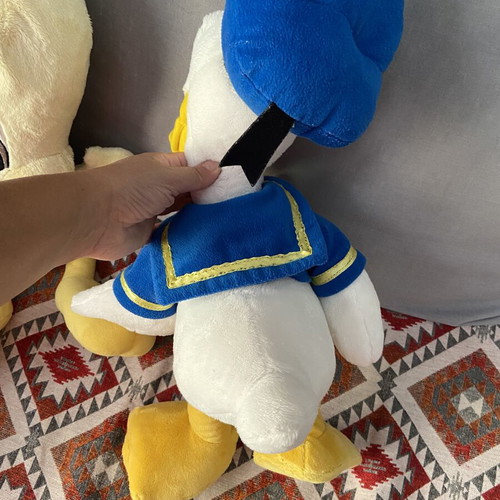 Donald Duck and Tweety plush toys, 55cm
