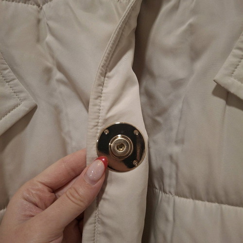 Kocca long beige jacket like new, size M