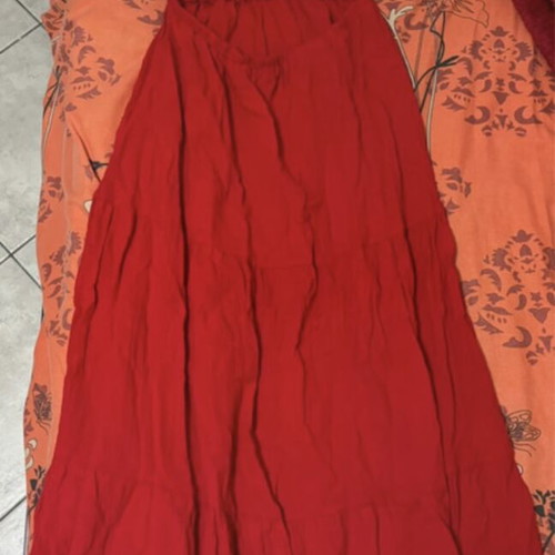 Trendyol long red dress like new size M