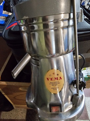 VEMA Professional Citrus Juicer Stainless Steel used