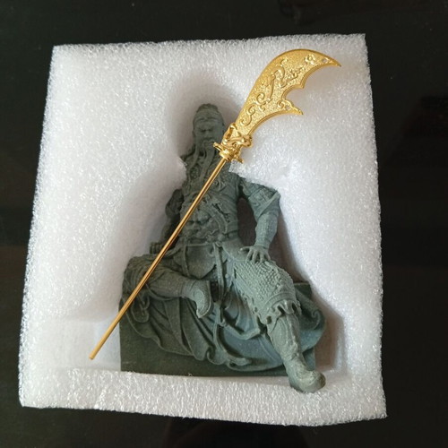 Guan Yu Feng Shui statue new, decorative collectible