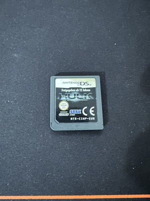 The Hulk Nintendo DS game used without box