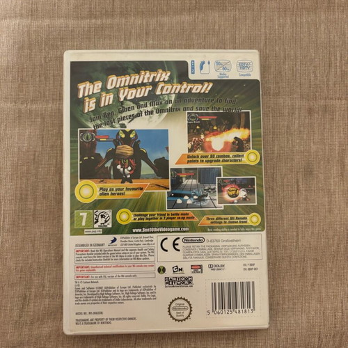 Ben 10 Protector of Earth Nintendo Wii PAL English used complete