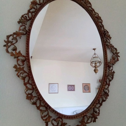 Old Bronze Mirror