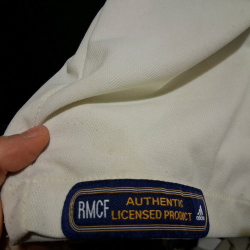 Real Madrid jersey used, authentic, size X-L