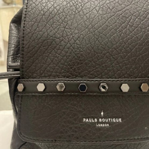 Pauls Boutique backpack like new, gray, eco leather