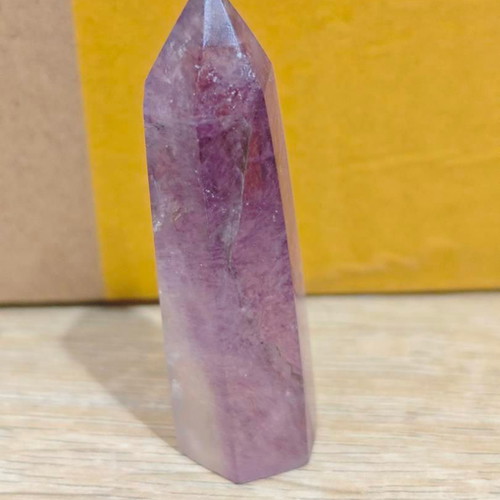 Amethyst obelisk natural processed, like new