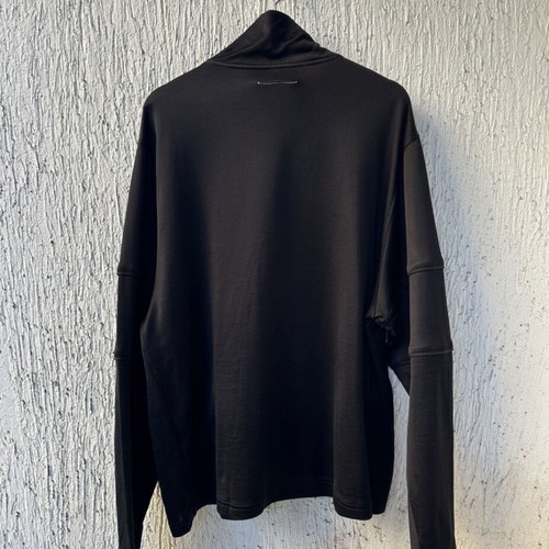 Maison Margiela MM6 Half-Zip Track Top like new, black, size M