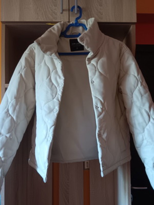 LCW Casual Unisex Outerwear Jacket like new, white, size S